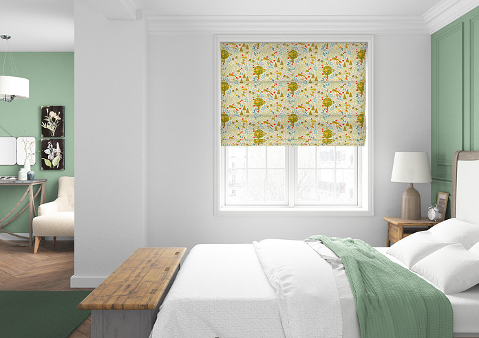 Wildwood, Multi - Roman Blind - Image 5